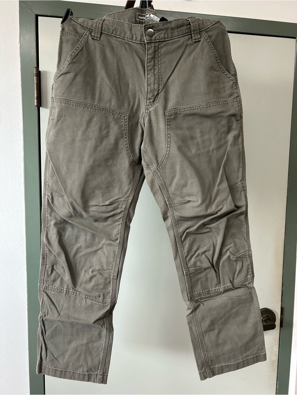 Carhartt Olive Green Work Pants